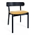 Sleek Montera SL CU Chair 3D model small image 1