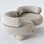 Elegant Siamese Sofa: Perfectly Crafted 3D model small image 17