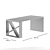 J-Table: Contemporary Asymmetric Design 3D model small image 2