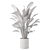 Green Oasis Indoor Plant Set 3D model small image 7