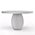 Ceramic Masterpiece: Liaigre Craie Table 3D model small image 2