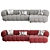 Modular Intermede Sofa: Contemporary Comfort 3D model small image 5