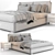 SleekMax Bed 3D model small image 4