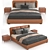 SleekMax Bed 3D model small image 8