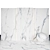 Elegant Solo White Marble Slabs 3D model small image 1