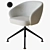 Sesta Swivel Botero Armchair 3D model small image 1