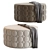 Missoni Home Modern Summer Pouf 3D model small image 1