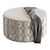 Missoni Home Modern Summer Pouf 3D model small image 2