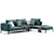 Contemporary BB Italia Miche Sofa 3D model small image 3