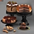 Delicious Cake Collection 3D model small image 1