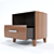 Modern Tumba Stands - Compact & Stylish 3D model small image 1