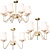 Elegant Olivia 3791 Chandelier Set 3D model small image 4