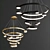 Elegant ORACLE Pendant Light Collection 3D model small image 3