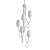 Elegant Viola Milk Pendant Light 3D model small image 2