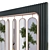 Elegant Room Divider 3D model small image 2