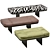 Clive Soft Benches: Elegant and Minimalist Seating 3D model small image 3
