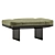 Clive Soft Benches: Elegant and Minimalist Seating 3D model small image 4