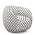 Elegant Dot Armchair by Roche Bobois 3D model small image 7