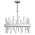 Revel Chandelier: Elegant Illumination 3D model small image 2