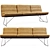 Modern ARVA Bench: Stylish and Functional 3D model small image 1