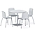 Modern Hale Table - Sleek Design 3D model small image 8