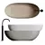 COCOON Atlantis: Handcrafted Bathtub 3D model small image 3