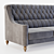 Liverpool Compact Sofa: Comfortable and Stylish 3D model small image 2