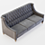 Liverpool Compact Sofa: Comfortable and Stylish 3D model small image 3