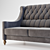 Liverpool Compact Sofa: Comfortable and Stylish 3D model small image 5