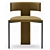 Modern Zefir Chair: Stylish and Comfortable Seating 3D model small image 3