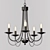 Elegant Crystal Chandelier | Modern Design 3D model small image 1