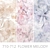 Flower Melody Panels: Vibrant Design Wallpapers, Customizable Size 3D model small image 1