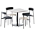 Elegant T-Table: Modern Design 3D model small image 2