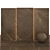 Pulpis Brown Marble Slabs & Tiles 3D model small image 2