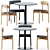 Sleek R-900 T-Table: Modern Design 3D model small image 4
