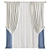 Revamped Curtain Design 3D model small image 1