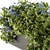 Blue Flower Outdoor Plant Set 3D model small image 3