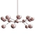 Elegant Kaver Shot Chandelier 3D model small image 3