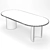 Modern Paden Dining Table Set 3D model small image 6