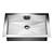 BLANCO Quatrus R0 ADA: Stylish & ADA Compliant Stainless Steel Sink 3D model small image 7