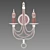 Elegant Illumination: VITALUCE Wall Sconce 3D model small image 3