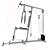 Dual Arm Fitness Trainer: Push/Pull Combo 3D model small image 5