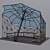 Stylish Park Canopy 3D model small image 1