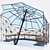 Stylish Park Canopy 3D model small image 3