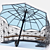 Stylish Park Canopy 3D model small image 7