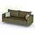 Julia Modern Euro Sofa 3D model small image 8