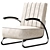 Streamline Lounge Chair: Stylish and Versatile 3D model small image 3