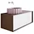 Elegant Conchiglia Washbasin & Atollo Cabinet 3D model small image 4