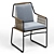 Elegant Outdoor Dining Chair - Roda 3D model small image 2