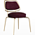 Elegant Marie Chair: Essential Comfort 3D model small image 1